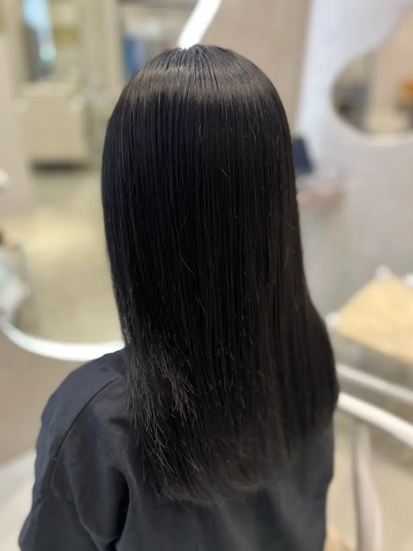 カラー ヘアカラー トリートメント 小池 夏美のヘアスタイル