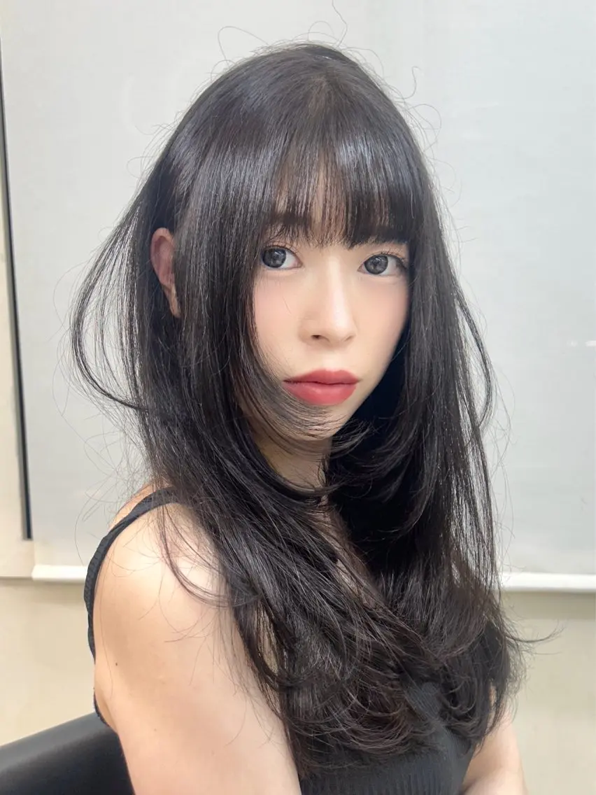 ロング ボブ/ ミディアムKOUGAのヘアスタイル