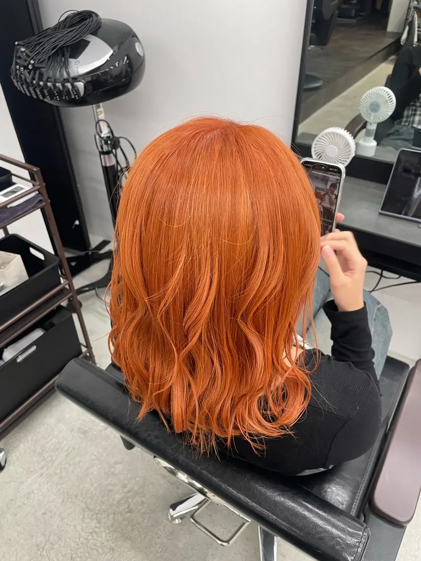 ハイトーンにしたい方向け✨ブリーチ込みダブルカラー💛の写真