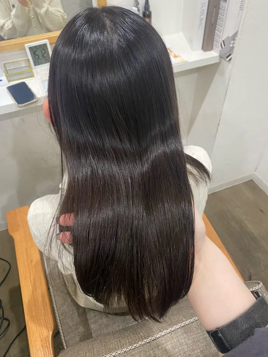 カラー カット ヘアカラー 縮毛矯正 髪質改善サロン 梅田/ヨナミネのヘアスタイル
