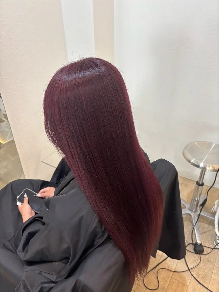 ロング tidehair 晃希　コウキのヘアスタイル