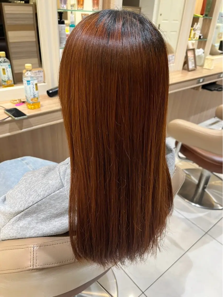 カラー カラーモデル募集中 ヒライミハネのヘアスタイル