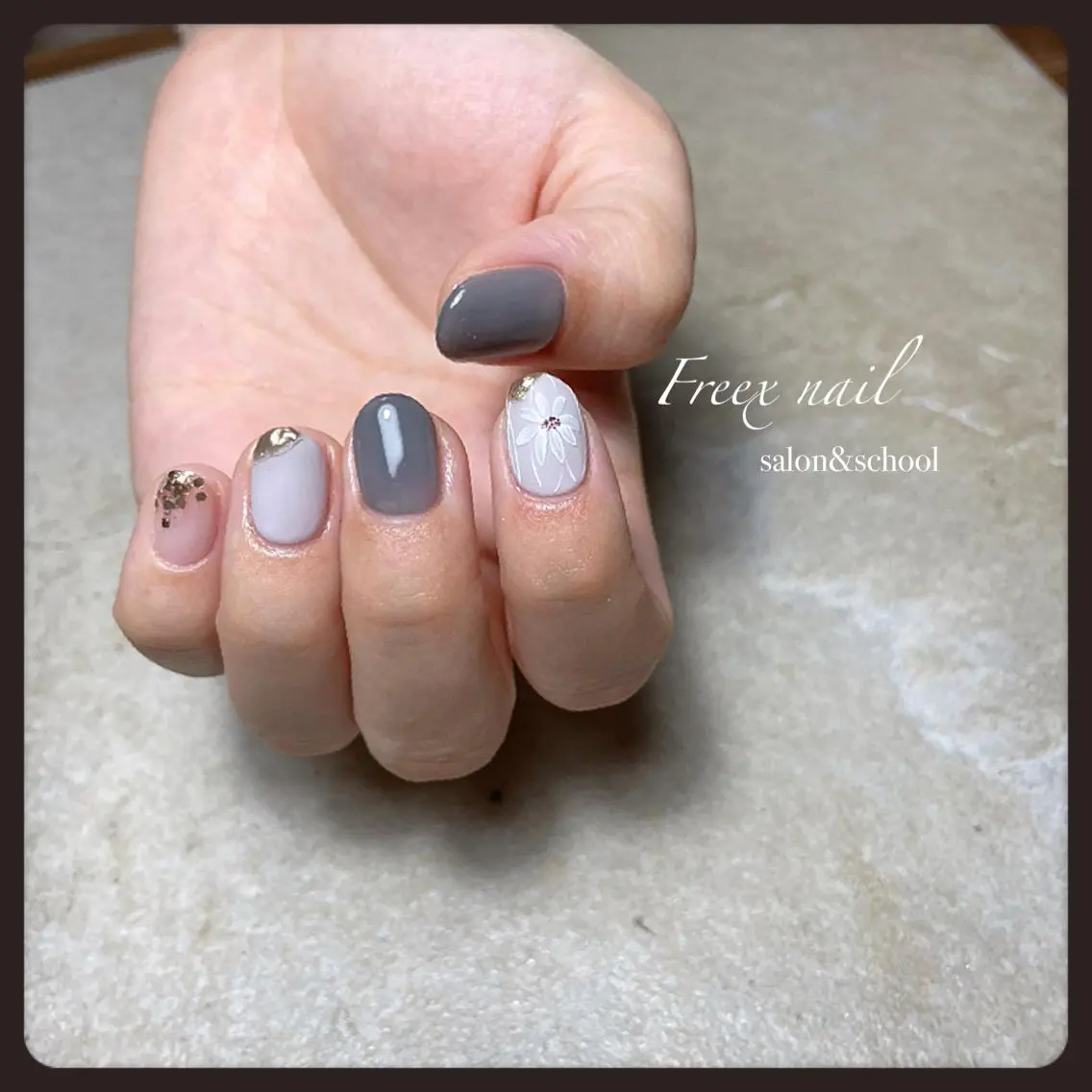 ネイル ハンドネイル ハンドケア freex nail /ニュアンス/個性派のネイルデザイン
