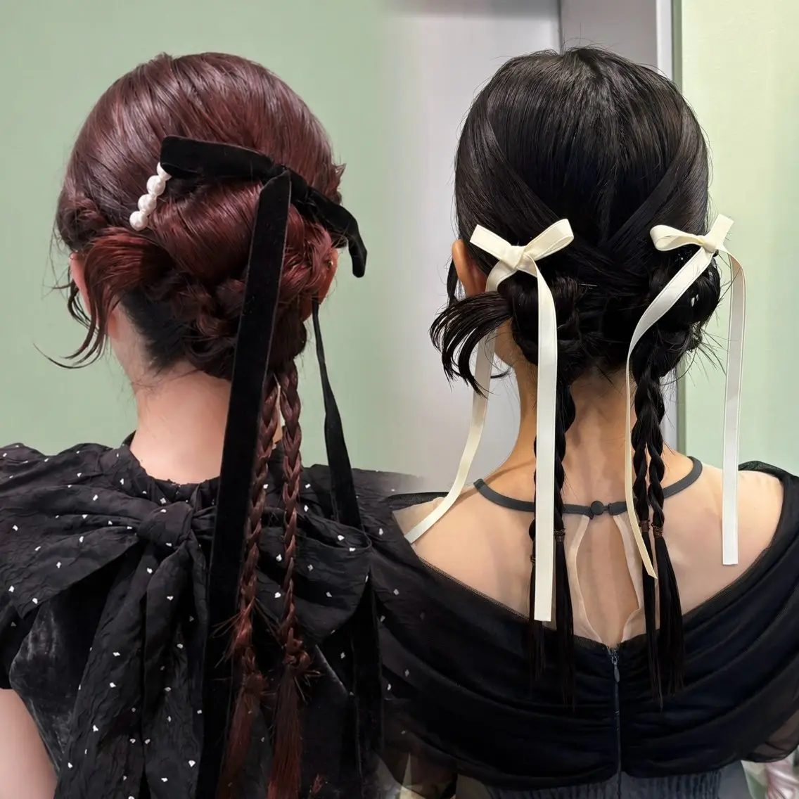 ヘアアレンジ ヘアセット 横浜🇰🇷韓国ヘア 垢抜け艶カラーヘアメのヘアスタイル