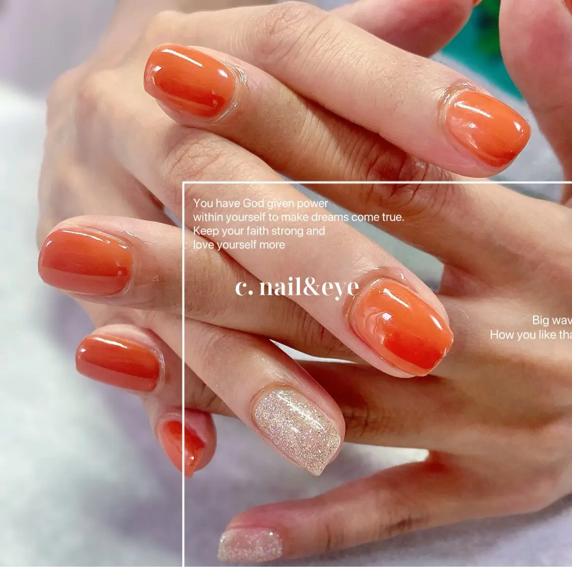 ネイル ボルドー フットネイル フレンチネイル 氷ネイル・うるうるネイル マグネットネイル C.Nail &Eyeのネイルデザイン