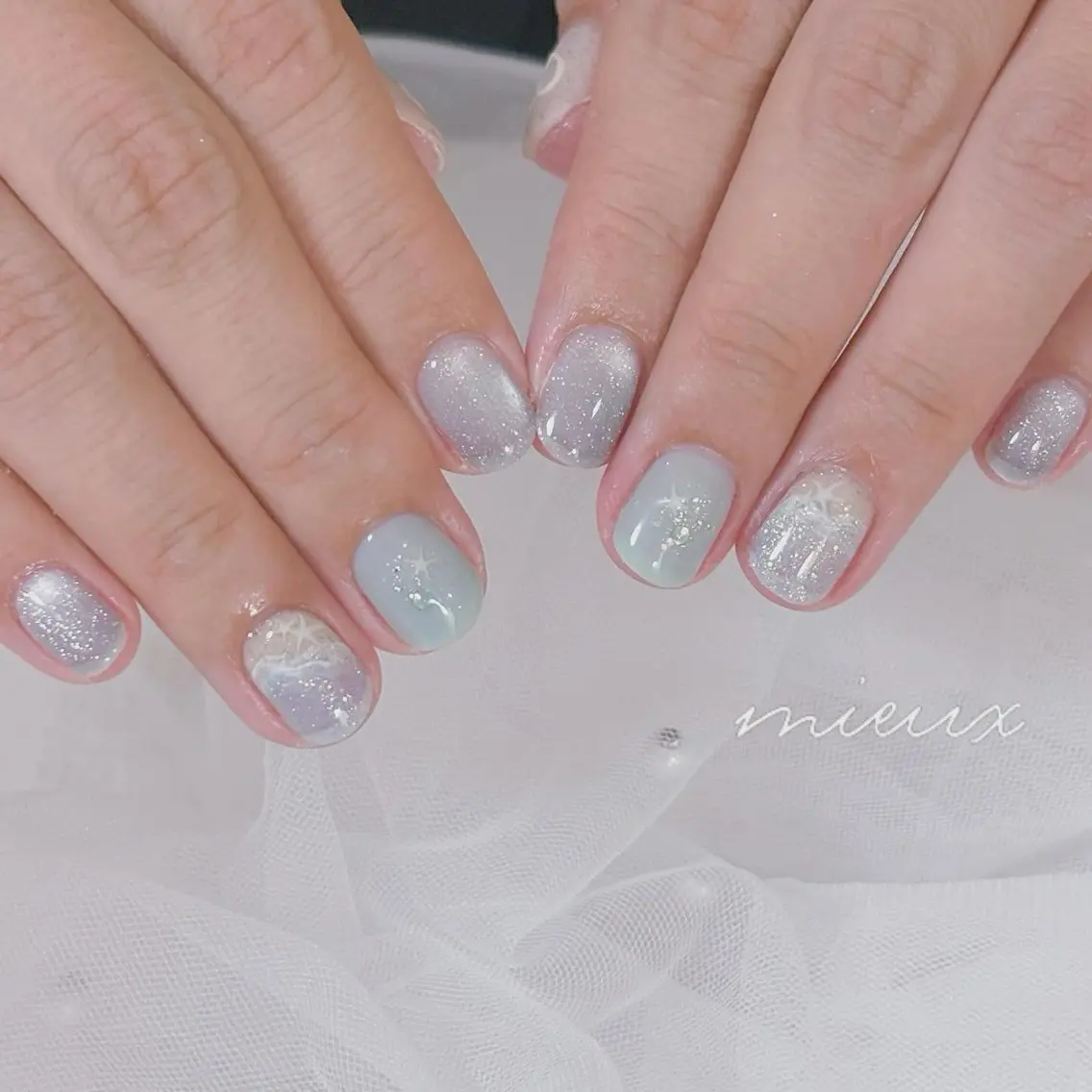 ネイル ハンドネイル nailsalon mieuxのネイルデザイン