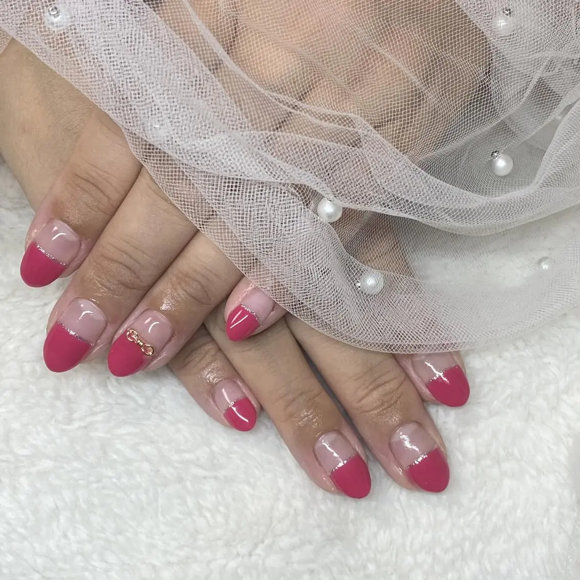 ネイル ハンドネイル 🤎AMI🤎 Ribbon佐野店のネイルデザイン