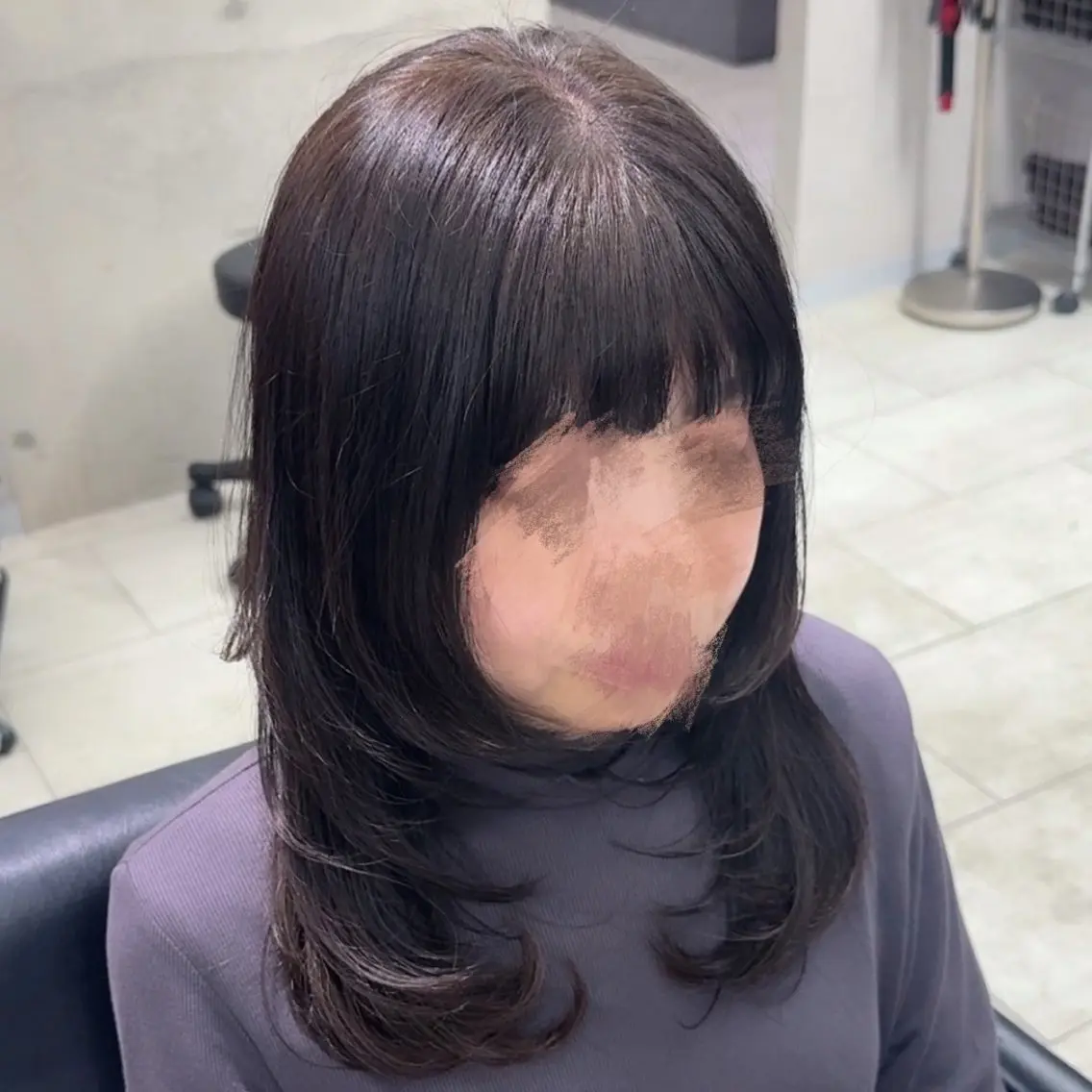 【ミニモ限定特別価格🤍💭】カット+カラーの写真