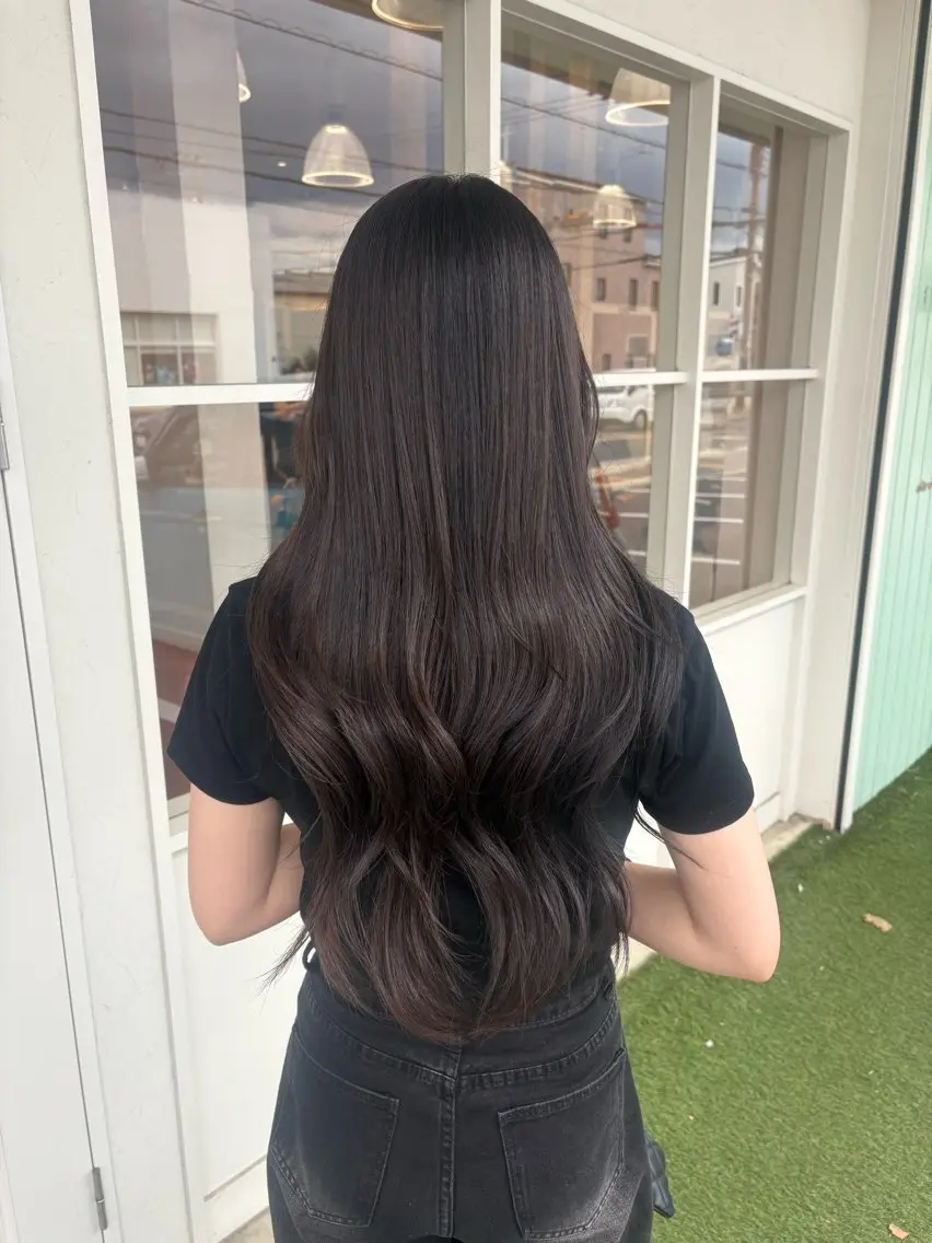 カラー 近藤 透明感カラー🫧のヘアスタイル
