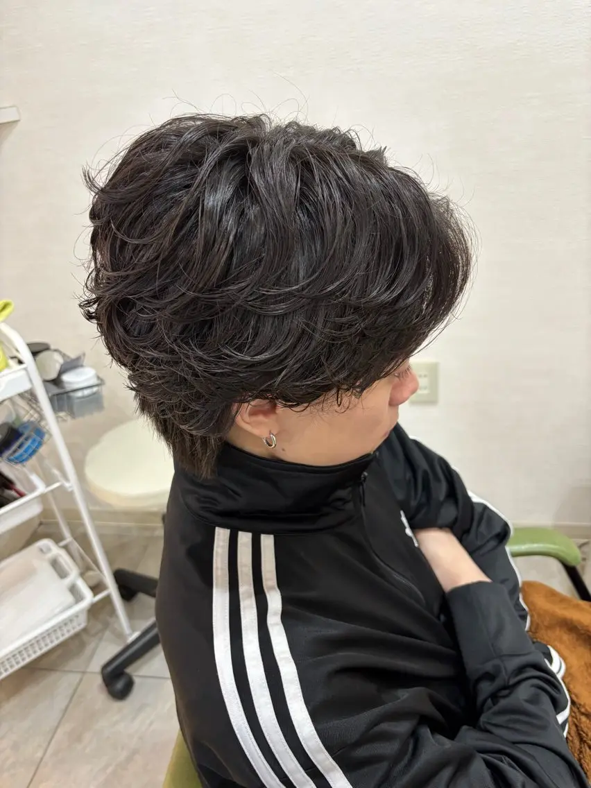パーマ OluOlu (オルオル)布川恭大のヘアスタイル