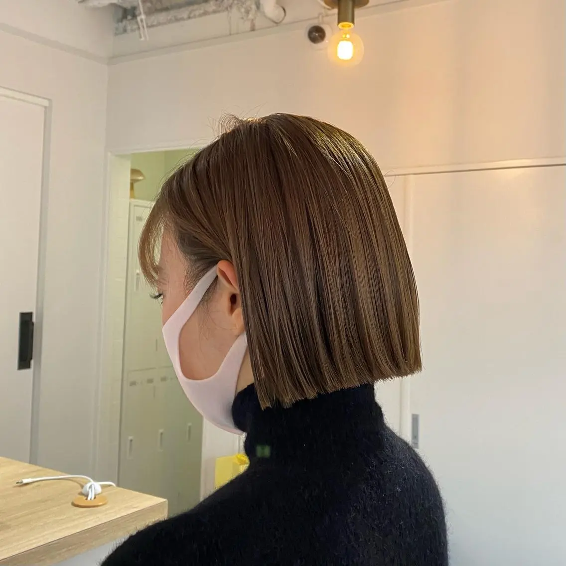 カラー ブリーチ ブリーチなしカラー ハルカ ・のヘアスタイル