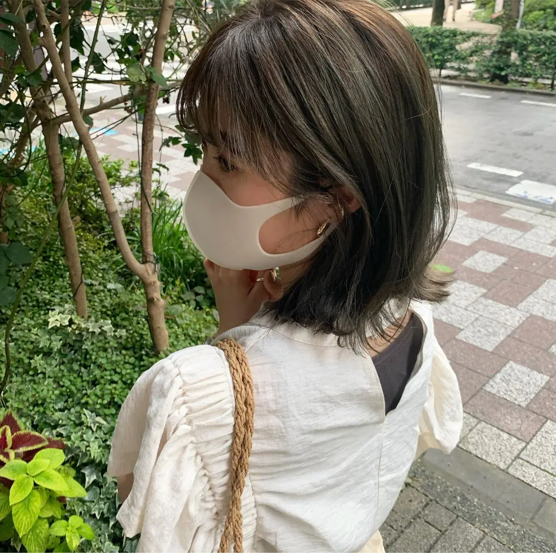 ミディアム カラー 平野葵🎀 hair/nailのネイルデザイン