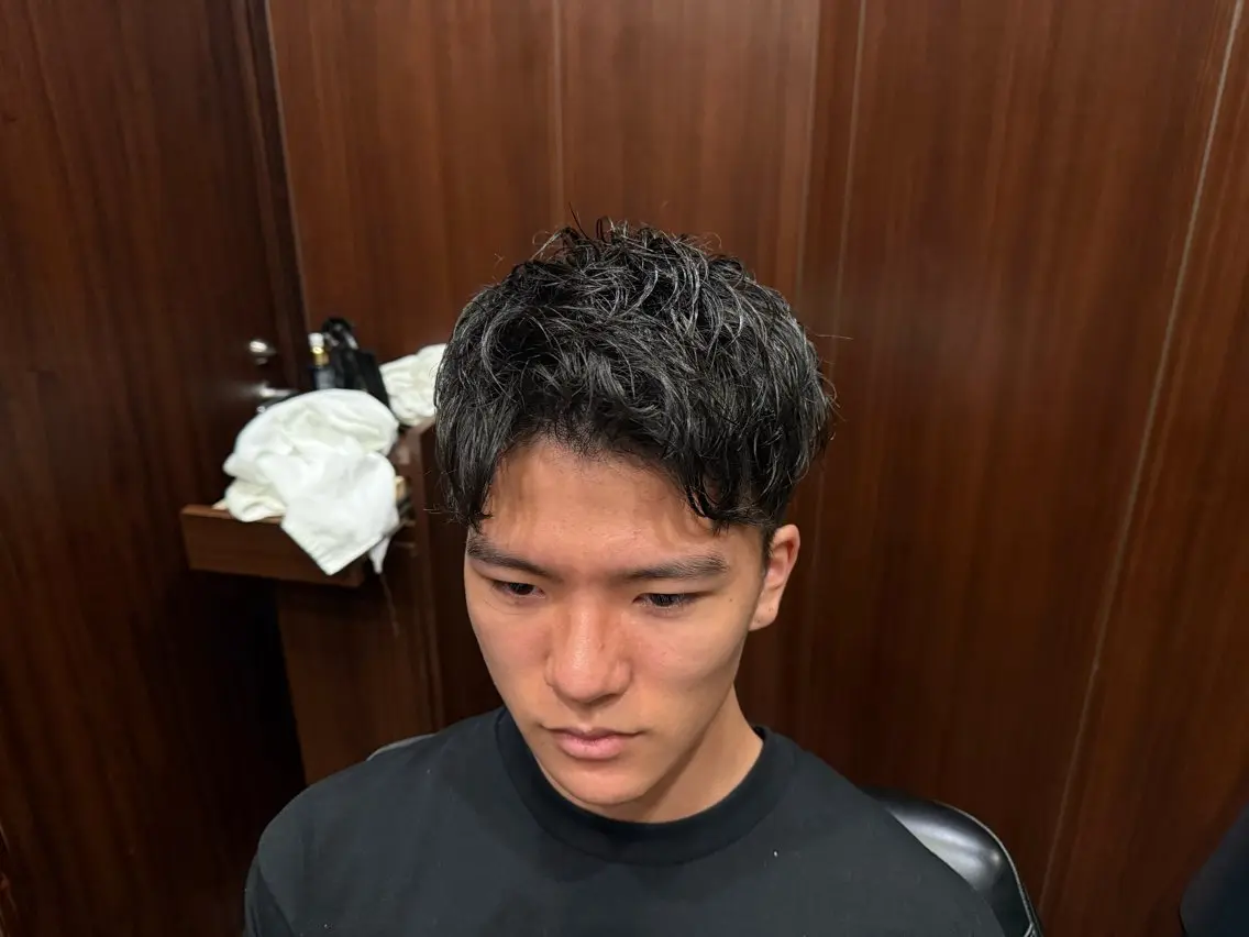 ショート メンズ 竹村 優のヘアスタイル