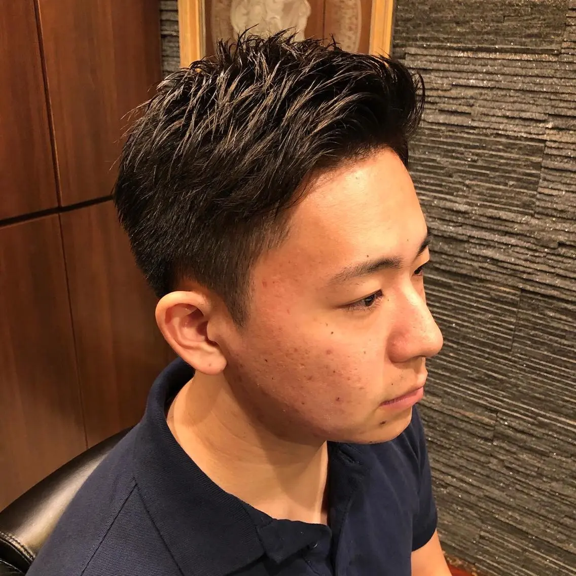ショート メンズ 代表 武田晃英のヘアスタイル