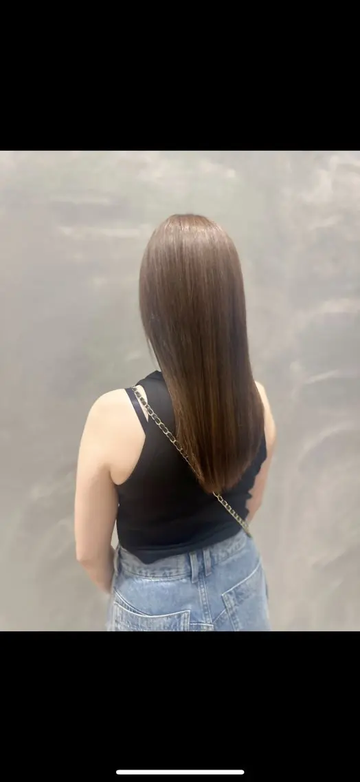 ロング 縮毛矯正 トリートメント 🦋モデル募集中 🦋　Misatoのヘアスタイル