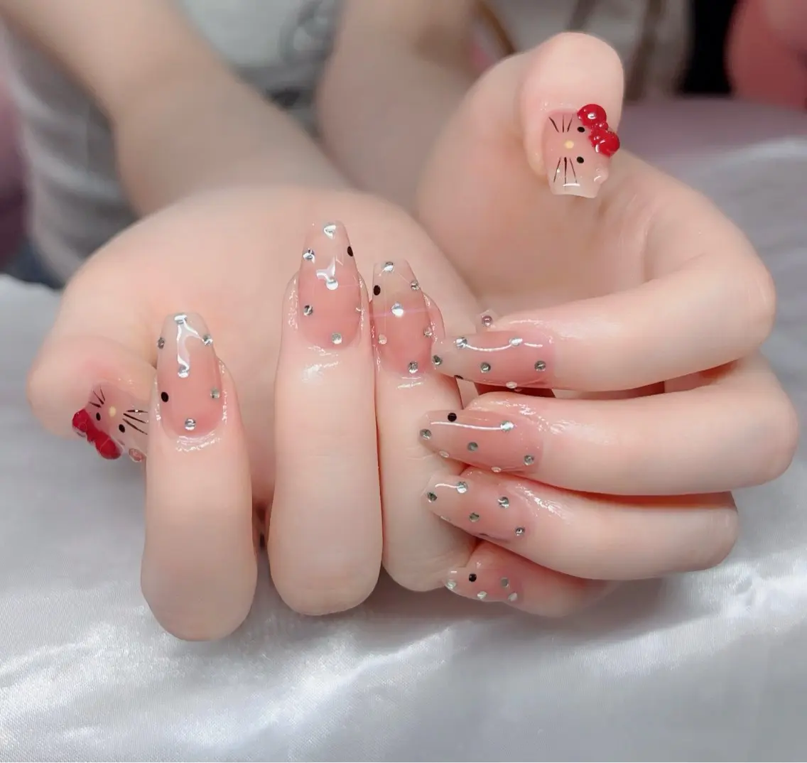 ネイル 🎀PG🩵 ネイルサロンのネイルデザイン