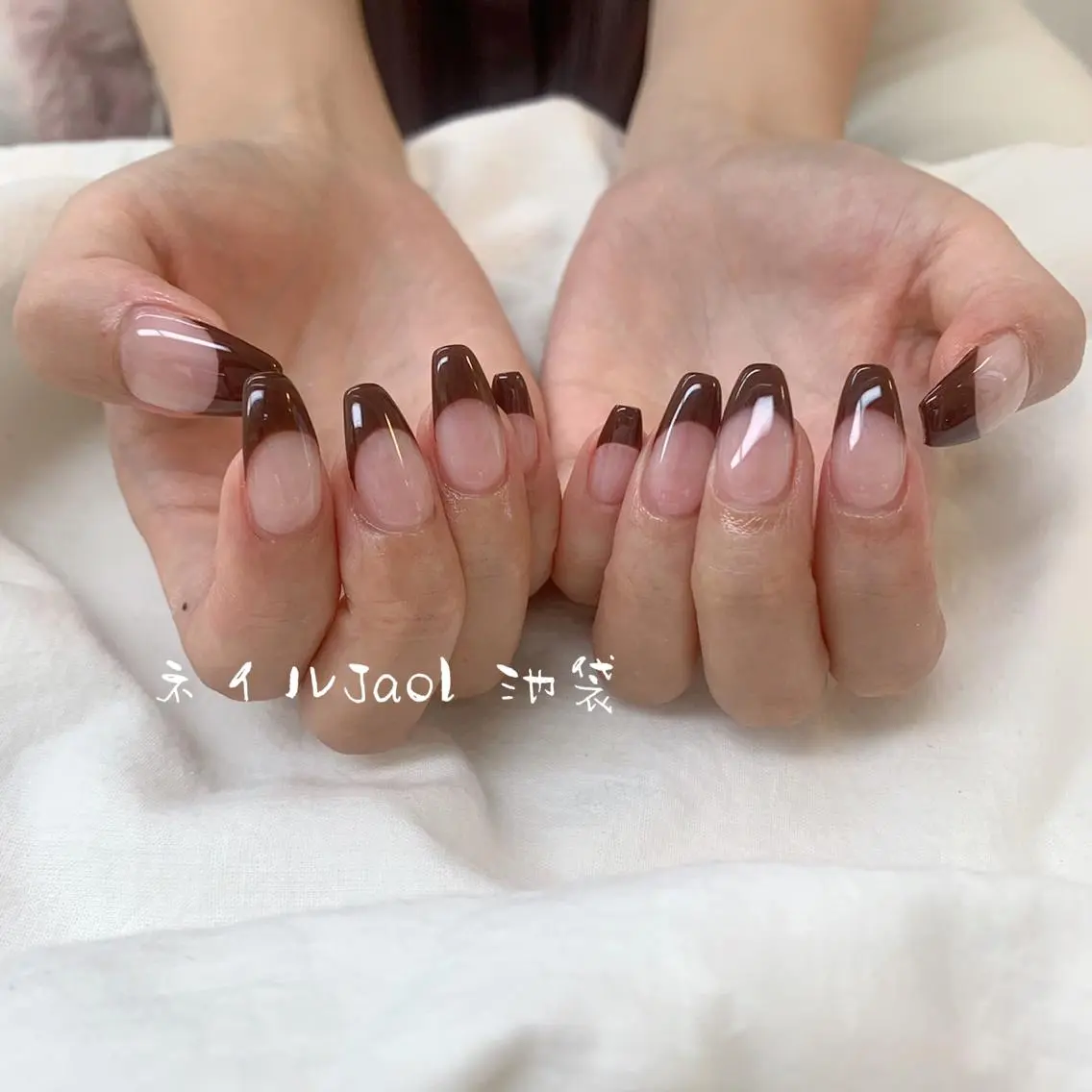 セミロング ネイルJaol 池袋のネイルデザイン