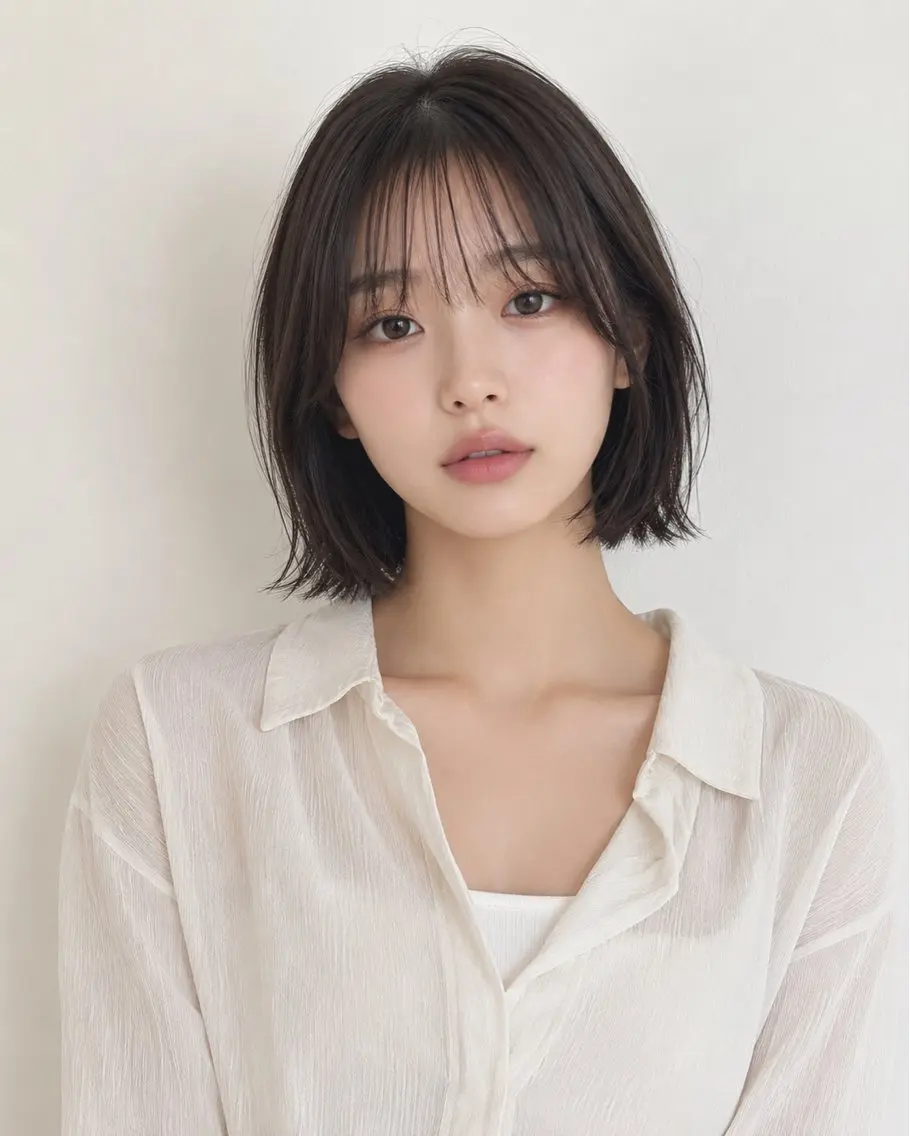 ショート カラー カット ヘアカラー トリートメント モテ🤍トレンドヘア /新宿/ワカナのヘアスタイル
