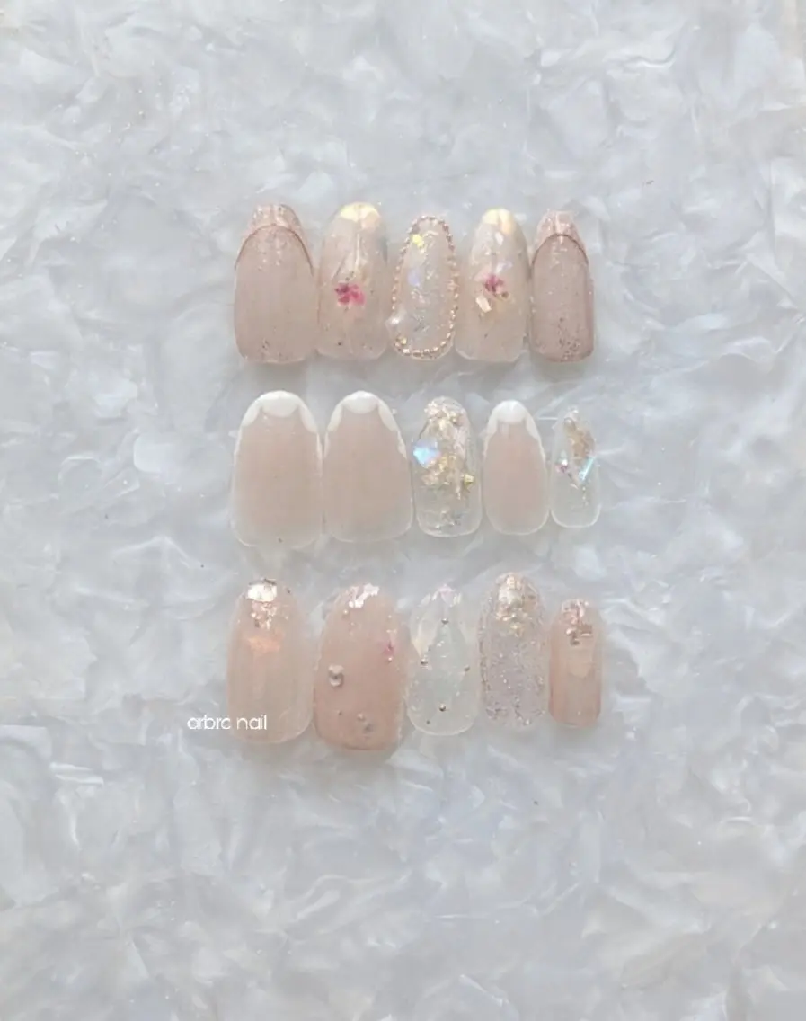 ネイル ハンドネイル ✯.。 arbre nail 。✯.のネイルデザイン