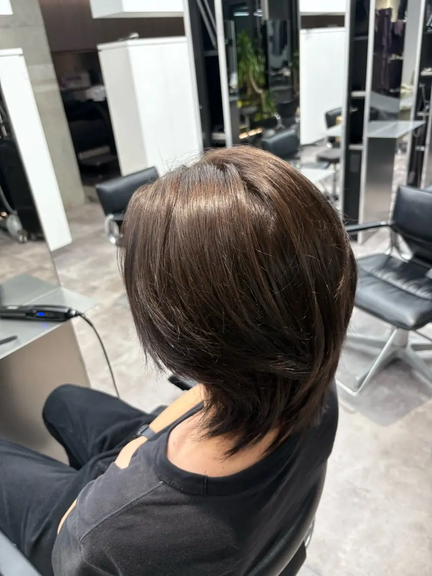 カラー メンズ メンズハイライト ブラウンカラー ハイライトカラー ヘアカラー 下釜 滉斗のヘアスタイル