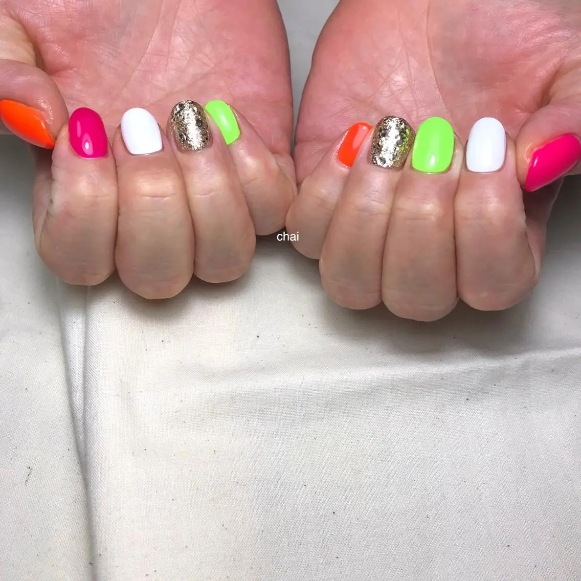 ネイル ハンドネイル chai nail _ai📍鶴橋のマツエク・マツパデザイン