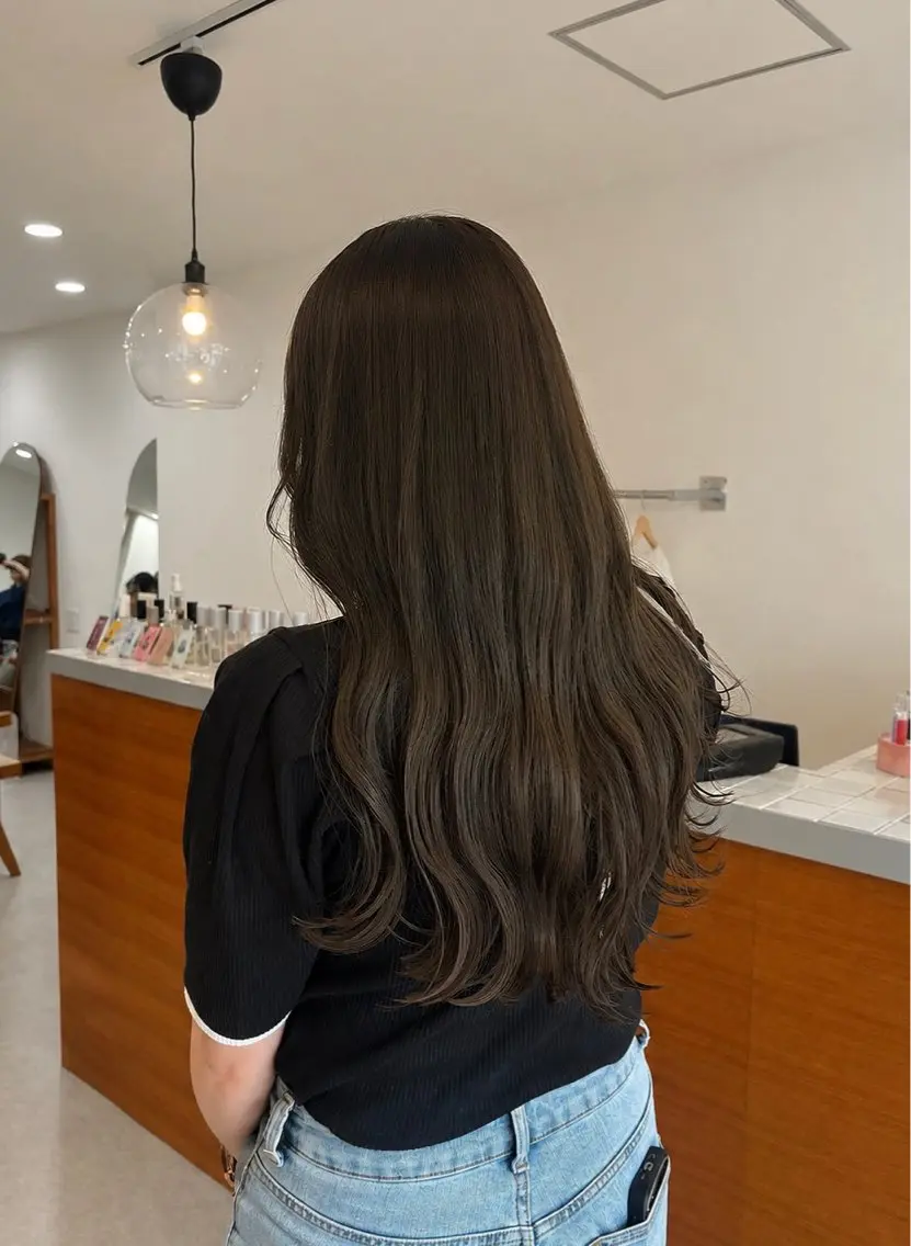 ロング カラー ヘアカラー col.unite maharuのヘアスタイル