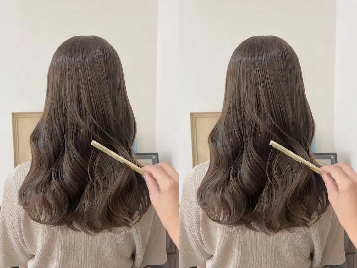 カラー ヘアカラー トリートメント 石井 ひまりのヘアスタイル