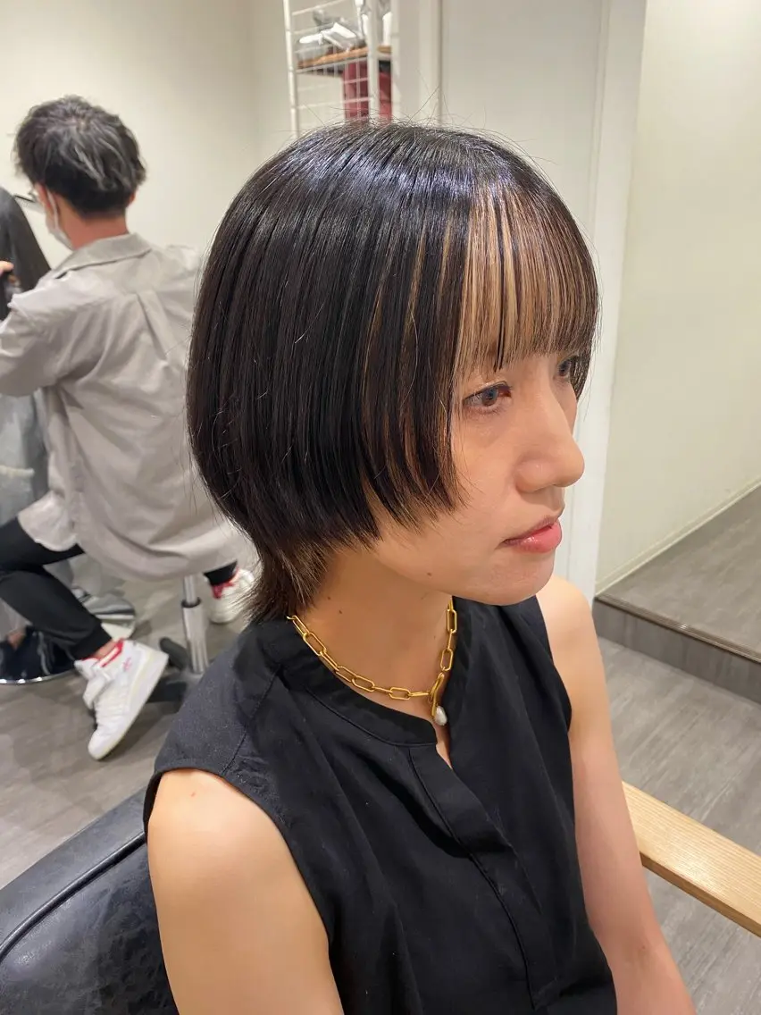 ショート カラー ヘアアレンジ インナーカラー ヘアカラー トリートメント cocotte 💟草間紫音💟のヘアスタイル