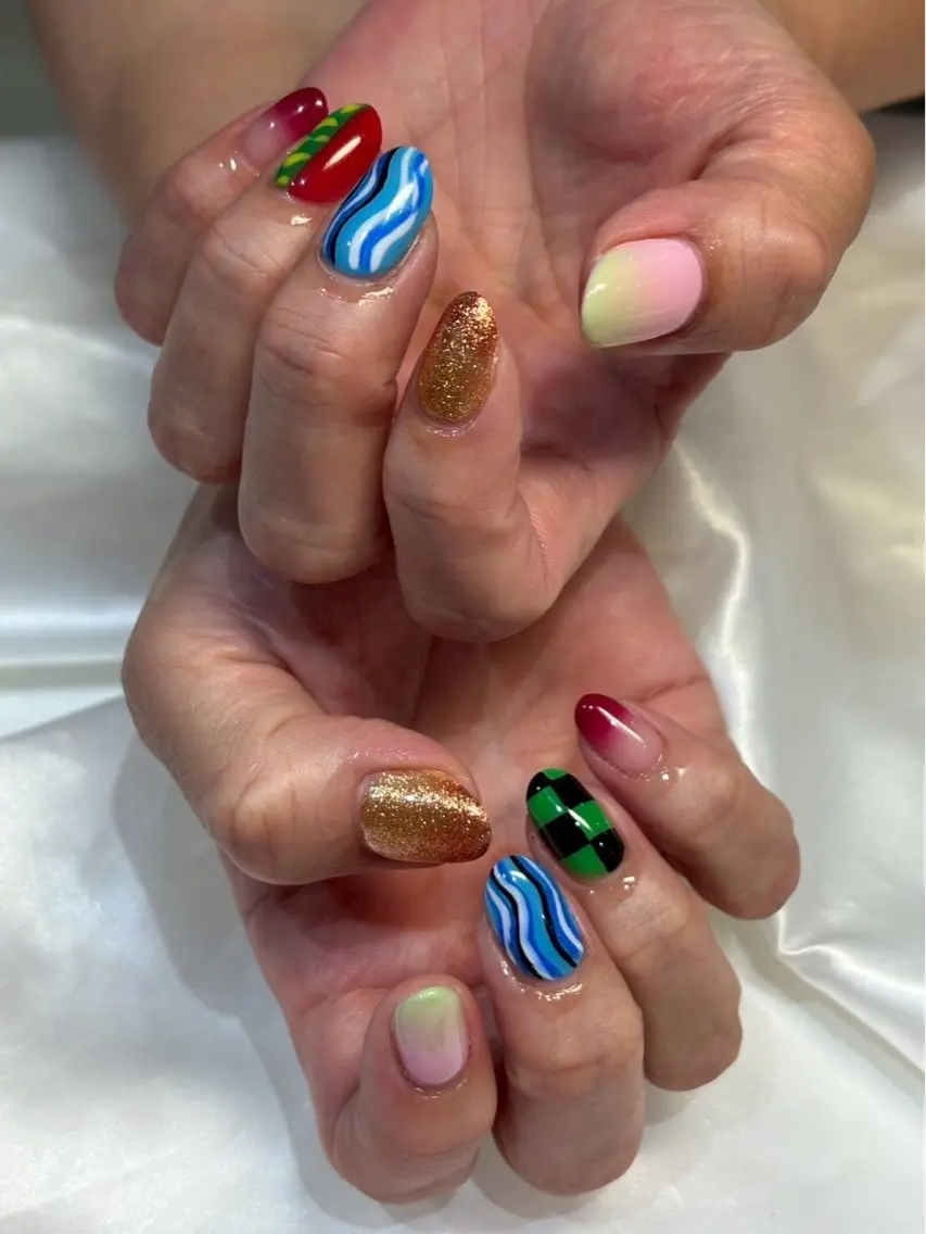 ネイル ハンドネイル Ashliy大宮♡ アシュリーのネイルデザイン