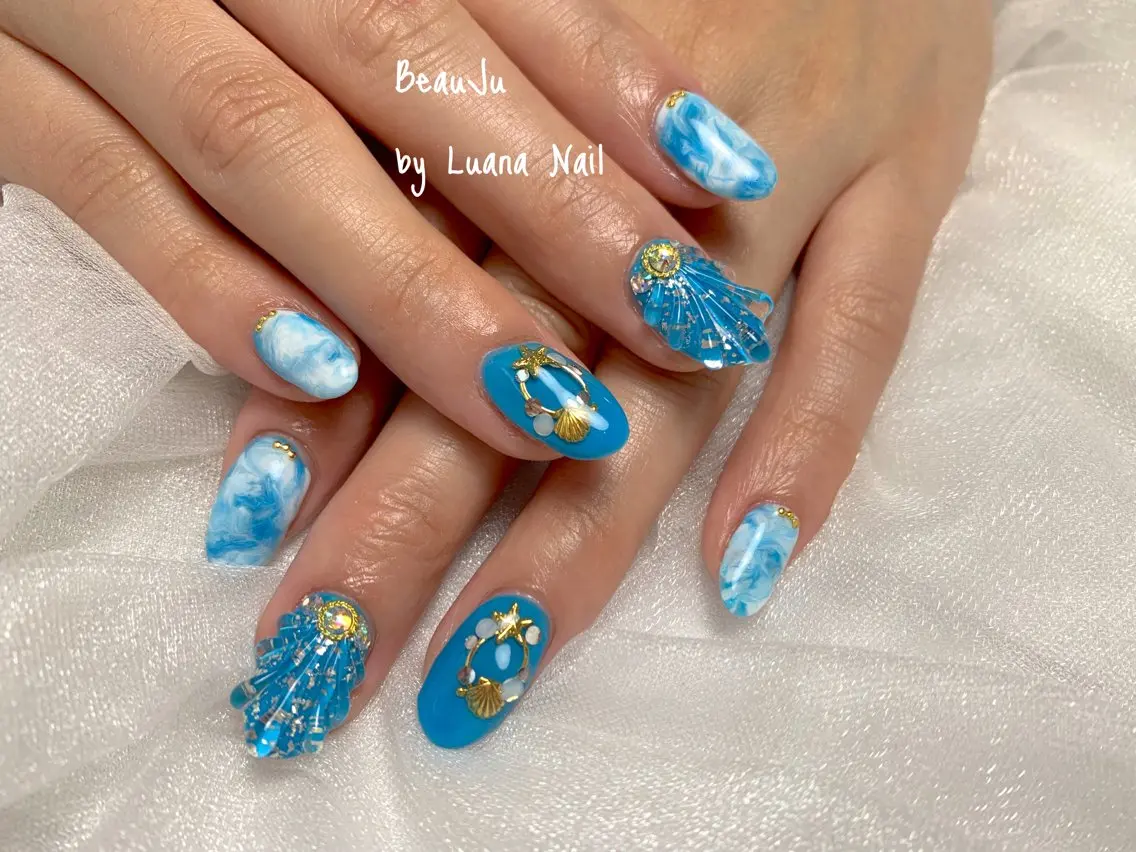 ネイル ハンドネイル BeauJu by Luana Nailのネイルデザイン