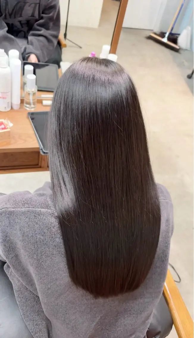 ロング カット ヘアカラー トリートメント SONO 【一宮】のヘアスタイル