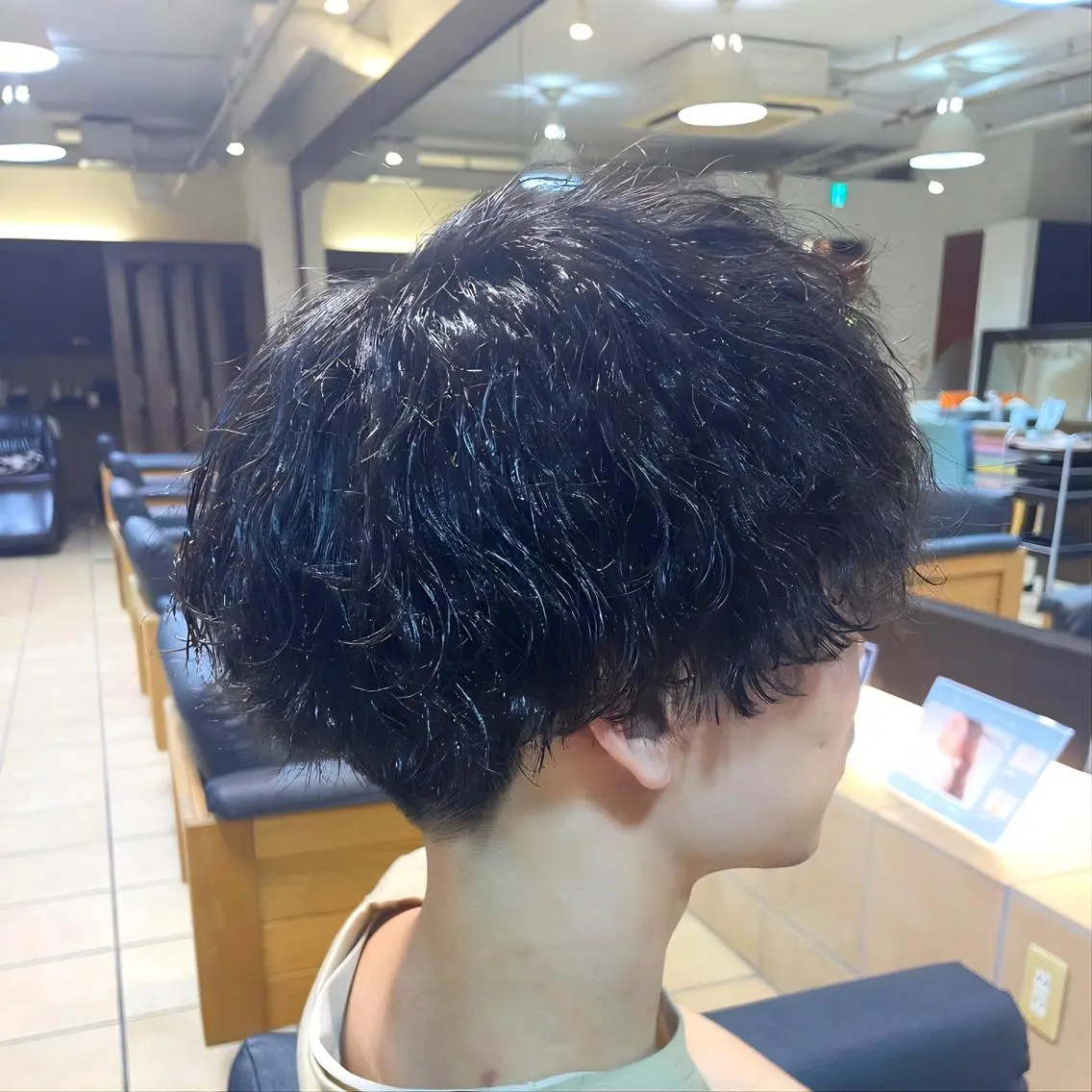 ショート パーマ メンズ カット パーマ すげさやか ✨メンズカットパーマのヘアスタイル