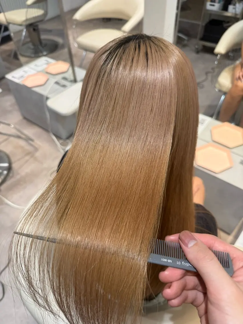 ミディアム カラー 💎透明感カラー特化 💎TAISEIのヘアスタイル