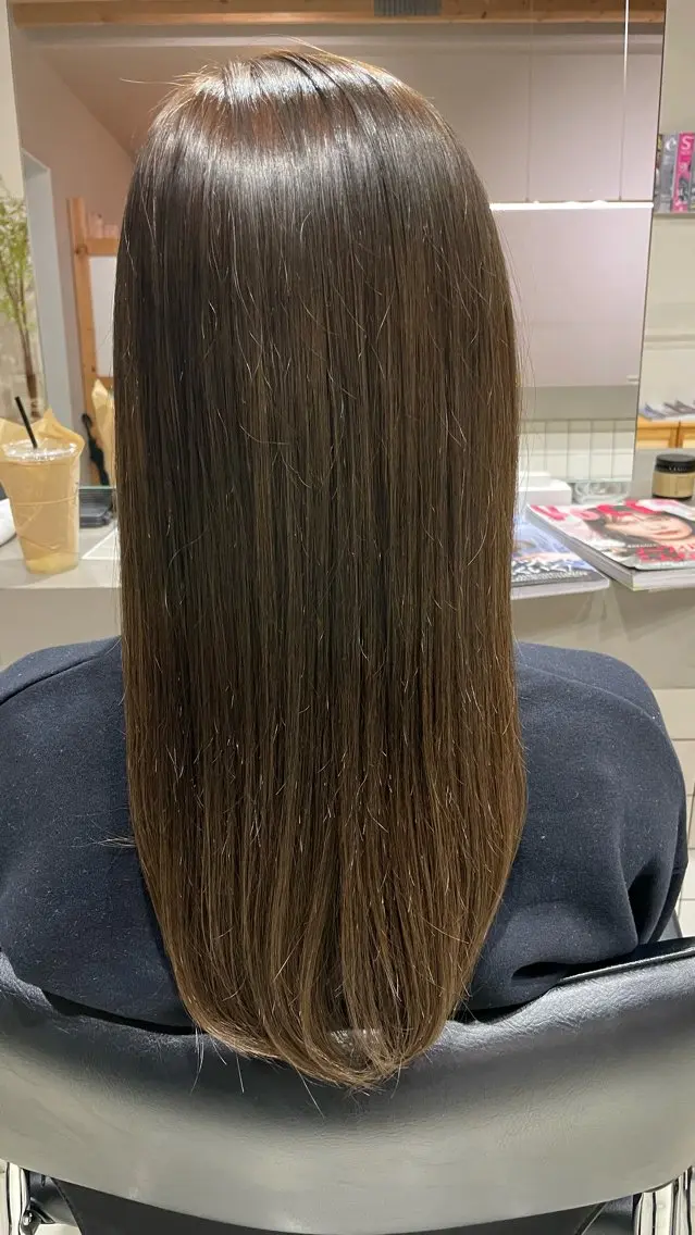ロング カラー 郡山/透明感カラー /馬場アンドレアのヘアスタイル