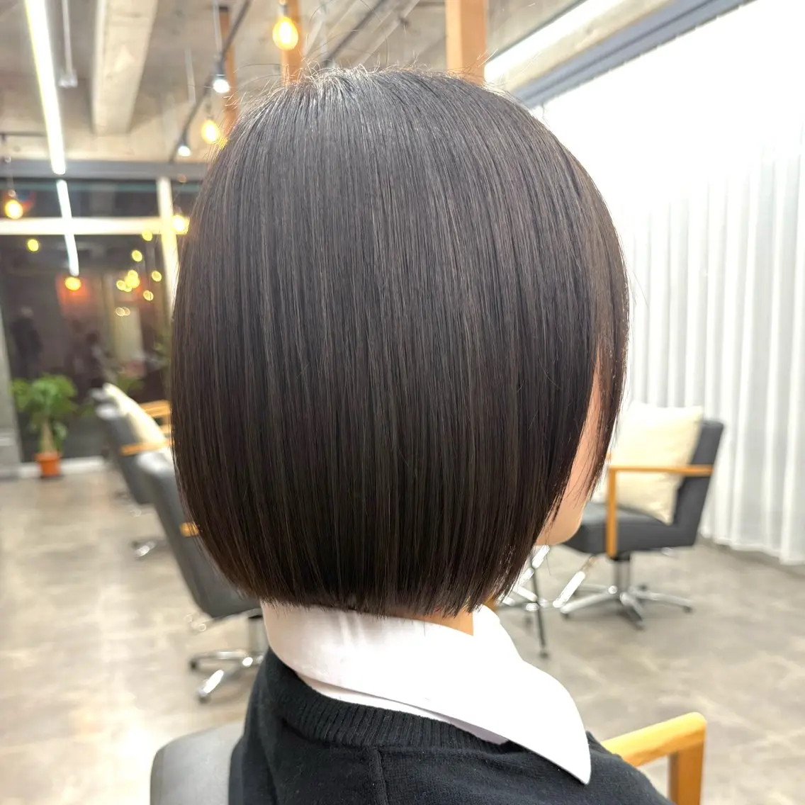 ミディアム ボブ 韓国風ヘア カット 似合わせボブ🎀🫧 千葉 優希のヘアスタイル