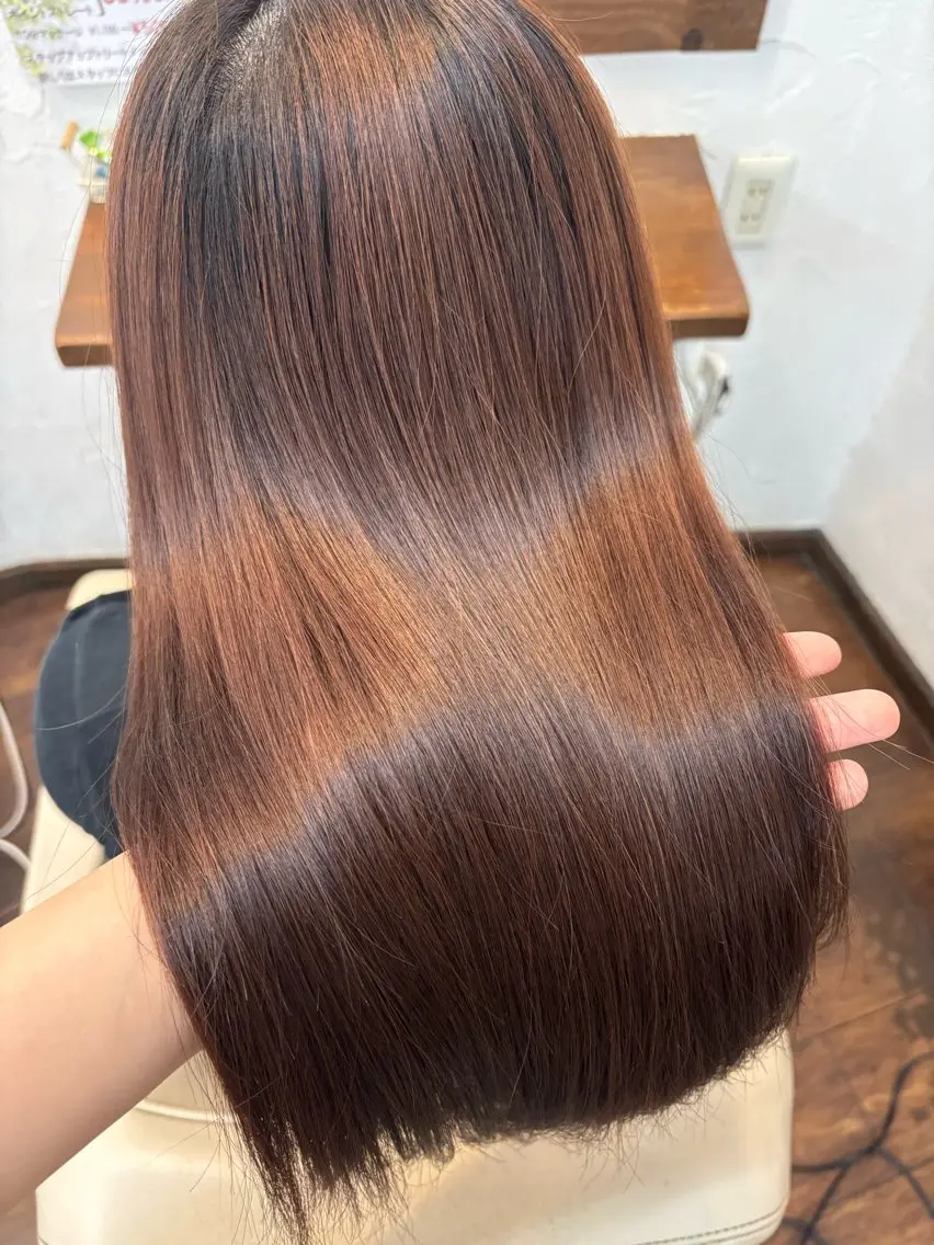 平日限定‼️🌿ヘアカラー🌿の写真