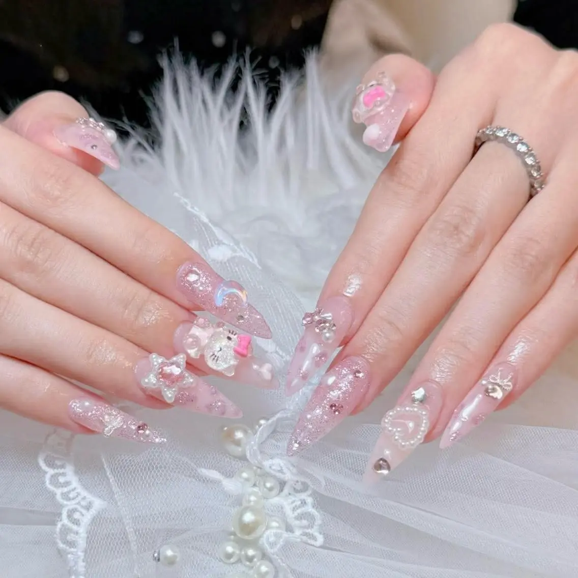 ネイル ハンドネイル ハンドケア Anh Nail 歌舞伎町のネイルデザイン