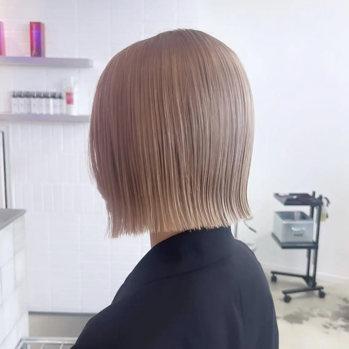 ショート カラー 🍒暖色✖️レイヤー ／Haruna🍒のヘアスタイル