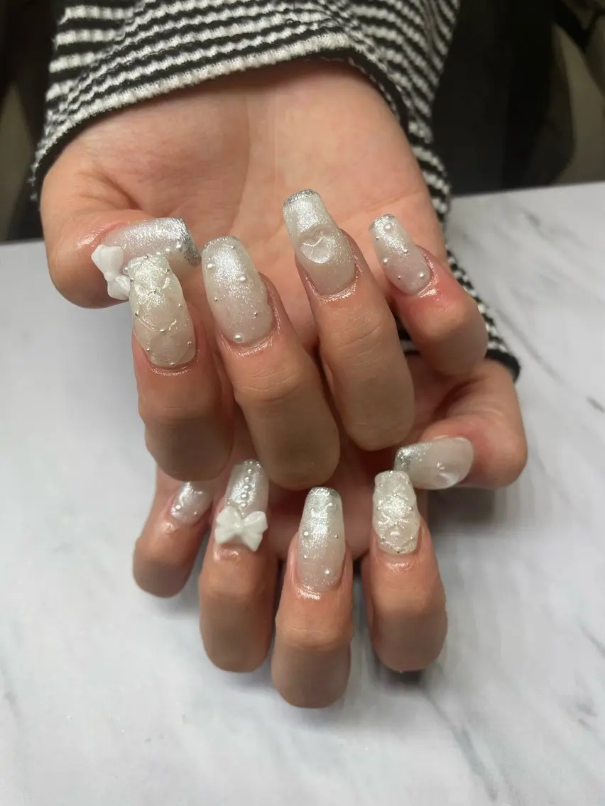 ネイル ハンドネイル 💖𝓜𝓲𝓸 /7月予約受付中💖のネイルデザイン
