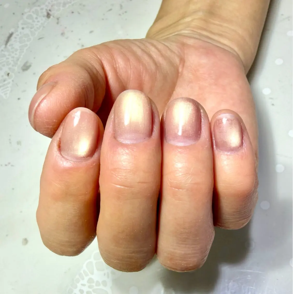 大人気マグネット♡【ソークオフ】マグネットネイルの写真