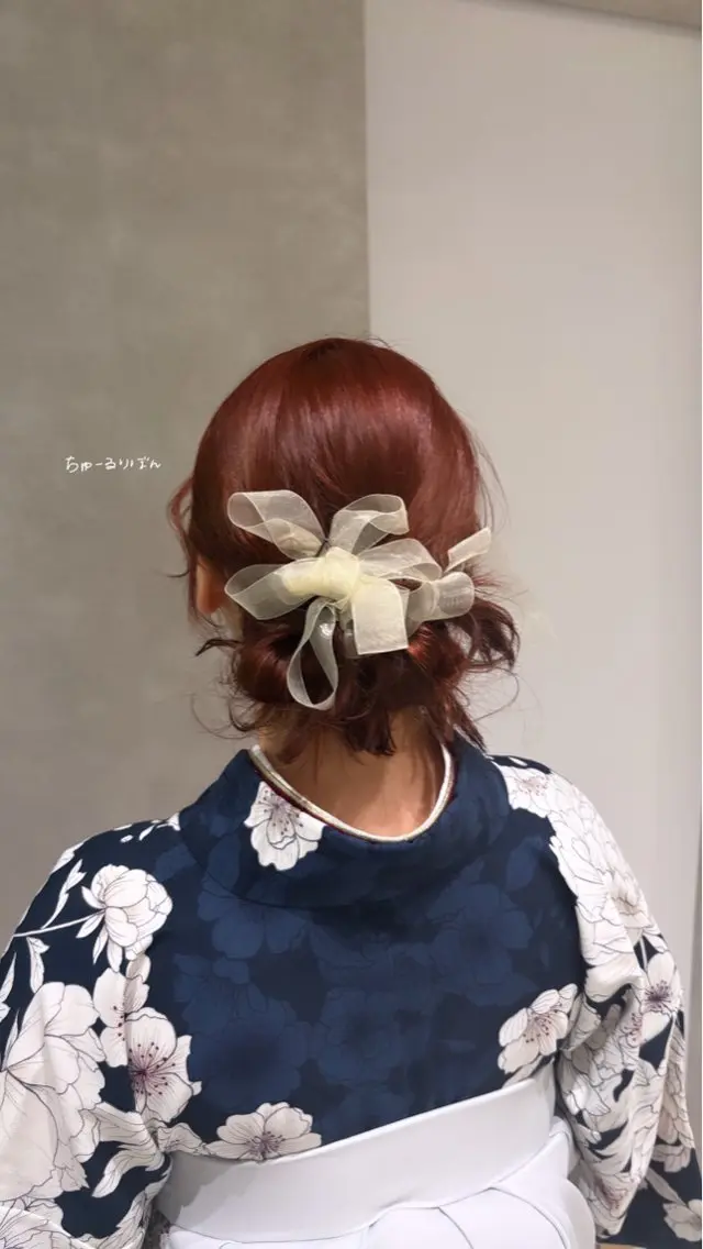 ショート ボブ ヘアセット レイヤーカット/ パーマヘア/RIHOのヘアスタイル