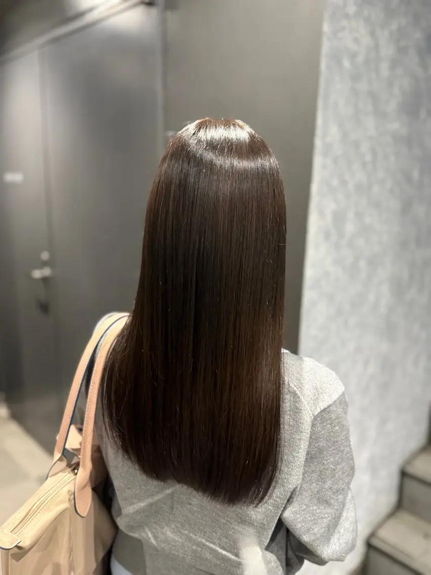 ロング 濱田 剛志のヘアスタイル