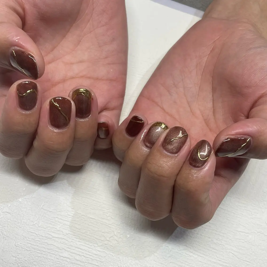 ネイル ハンドネイル 💖𝓜𝓲𝓸 /7月予約受付中💖のネイルデザイン