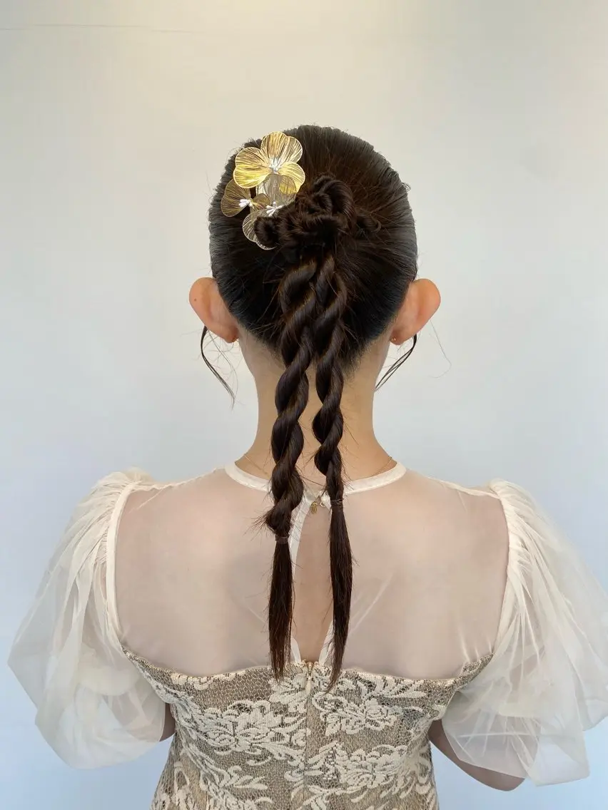 ヘアセットの写真