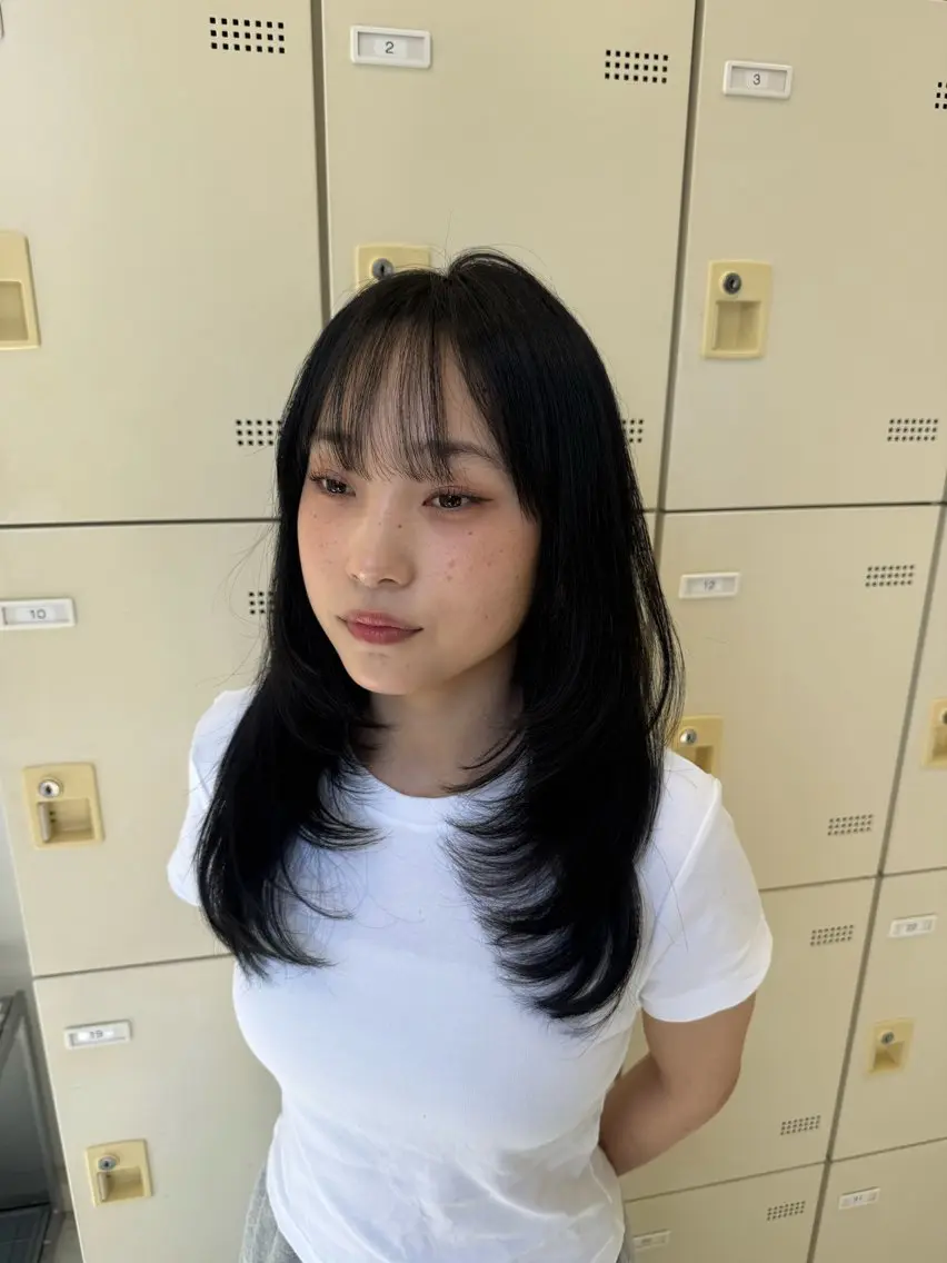 カラー カット ヘアカラー noa🎀美髪縮毛/ 透明感カラーのヘアスタイル