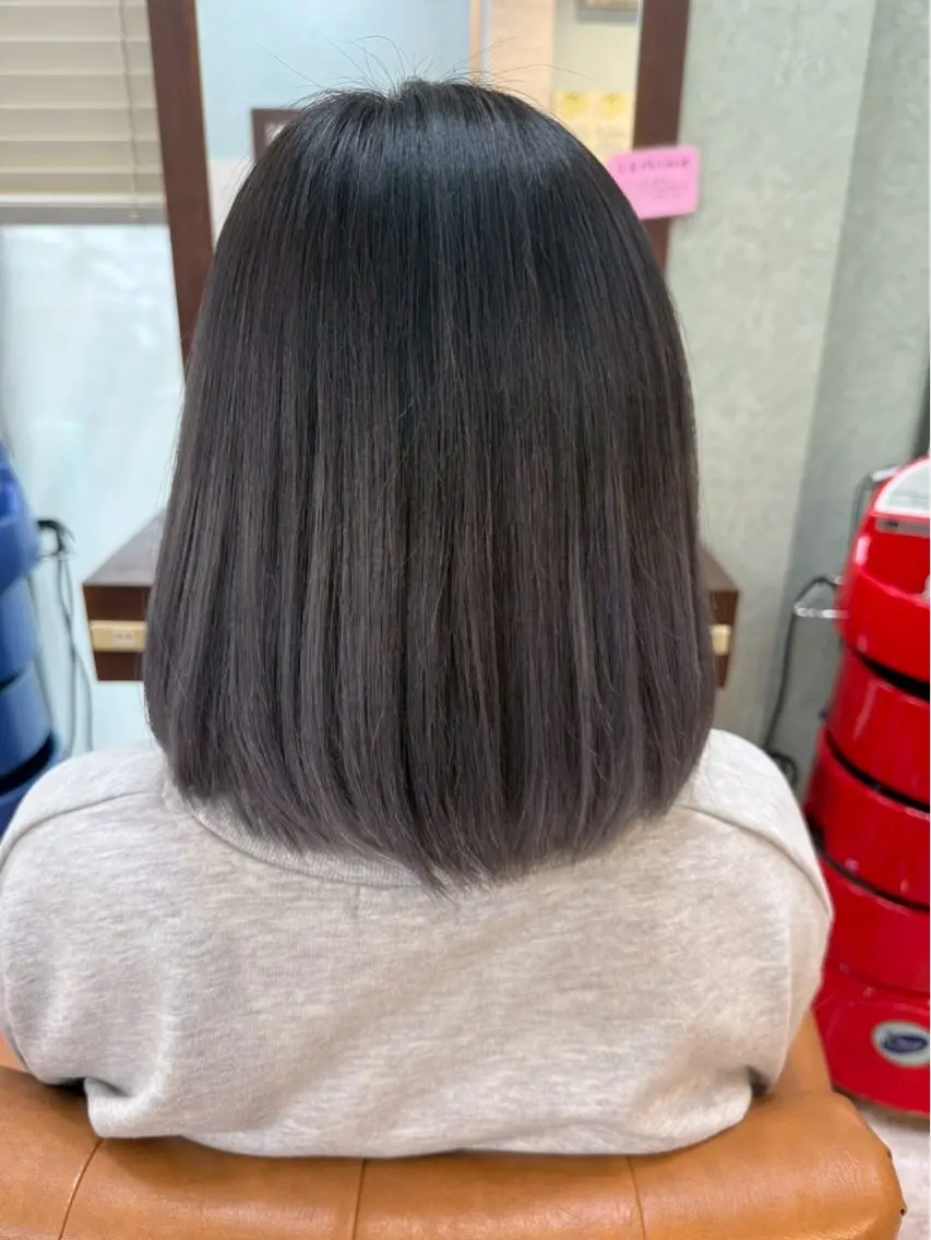 ショート カラー トリートメント トリートメント ゆな︎❤︎ 髪質改善カラーのヘアスタイル