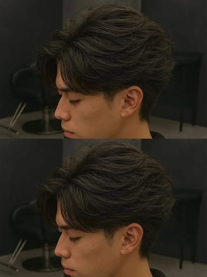ミディアム パーマ ヘアアレンジ メンズ ミディアムパーマ メンズパーマ メンズツイストパーマ 波巻きパーマ ツイストパーマ 🔥ニュアンス フェザー小林海斗🔥のヘアスタイル