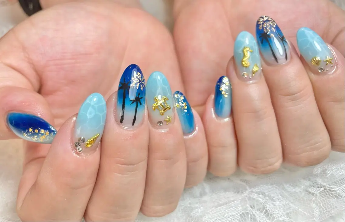 ネイル ハンドネイル nail salon Libertyのネイルデザイン