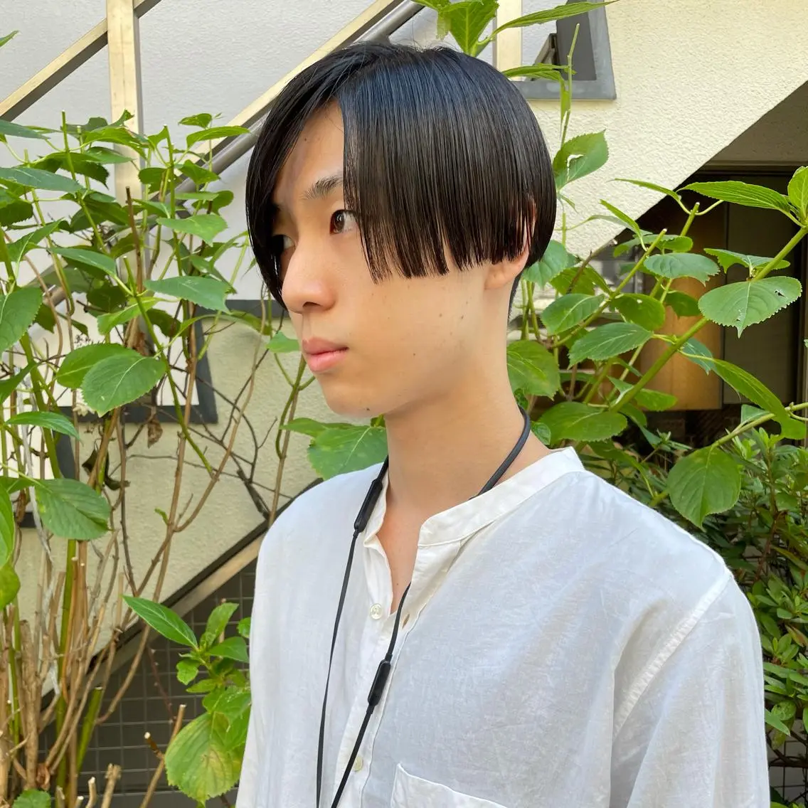 メンズ メンズブリーチ センターパート メンズデザインカット フェードカット メンズハイライト カット 🌈圧倒的デザイン パーマ　関和希のヘアスタイル