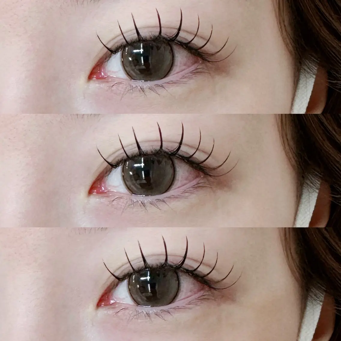 マツエク・マツパ アップワードラッシュ マツエク 天王寺eye ♡eyebrowのマツエク・マツパデザイン